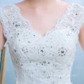 XQX008 Vestidos De 15 Anos Debutante Sexy V-neck Crystal Beadings Appliques Lace Floor Length Ball Gowns Wedding Dresses 2019